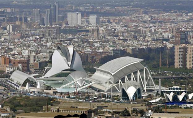 Ciudad de las Artes y las Ciencias de Valencia.