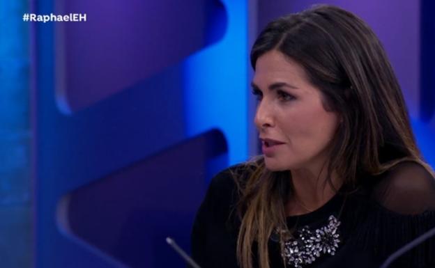 Nuria Roca durante este lunes en 'El Hormiguero'.