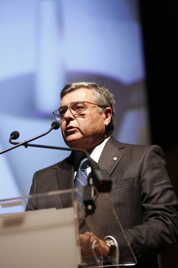 Gonzalo Zarranz, presidente de Federico Domenech SA, empresa directora de LAS PROVINCIAS, durante su intervención en la gala.