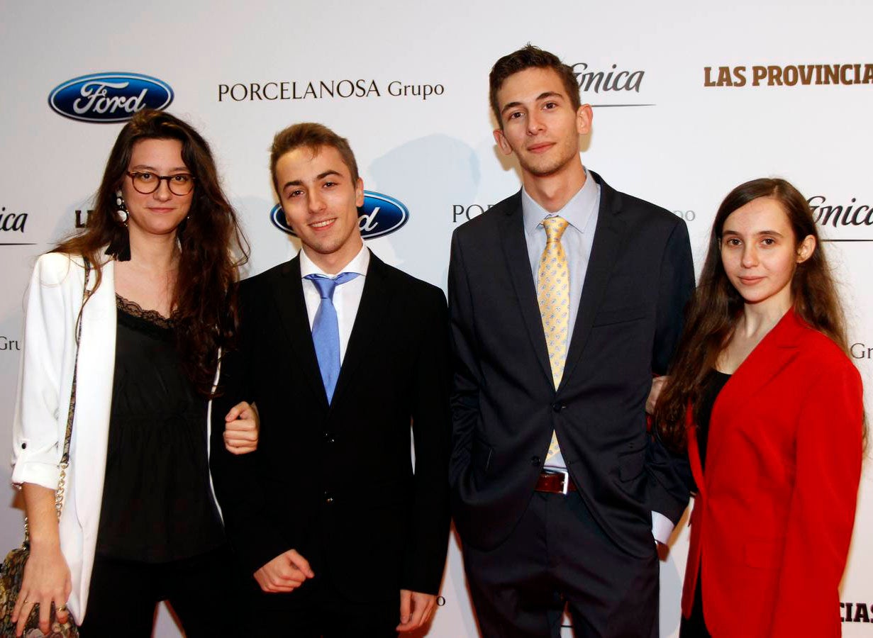 Eva Sánchez, Javier Blanquer, Gonzalo Quirós y Aida Fenollosa.