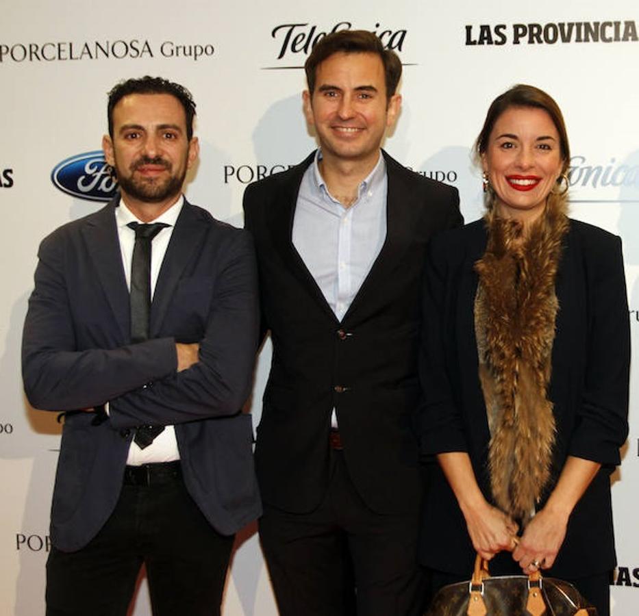 Héctor Berenguer, de Semevé Publicidad; Borja García, de Marketing Valley, y Majo Gimeno, de Mamás en Acción. 