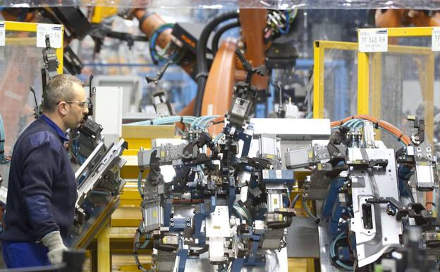 Trabajador de la planta de Ford en Almussafes.