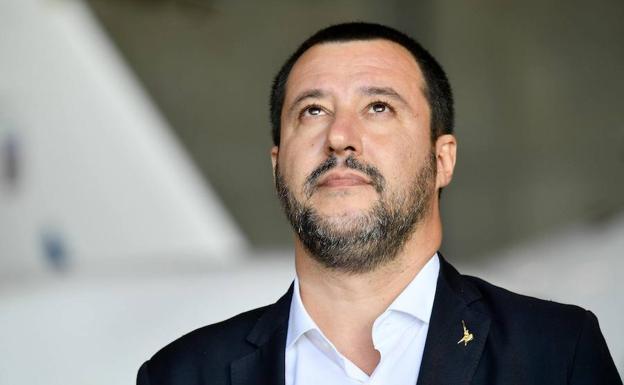 El ministro de Interior italiano, Matteo Salvini.