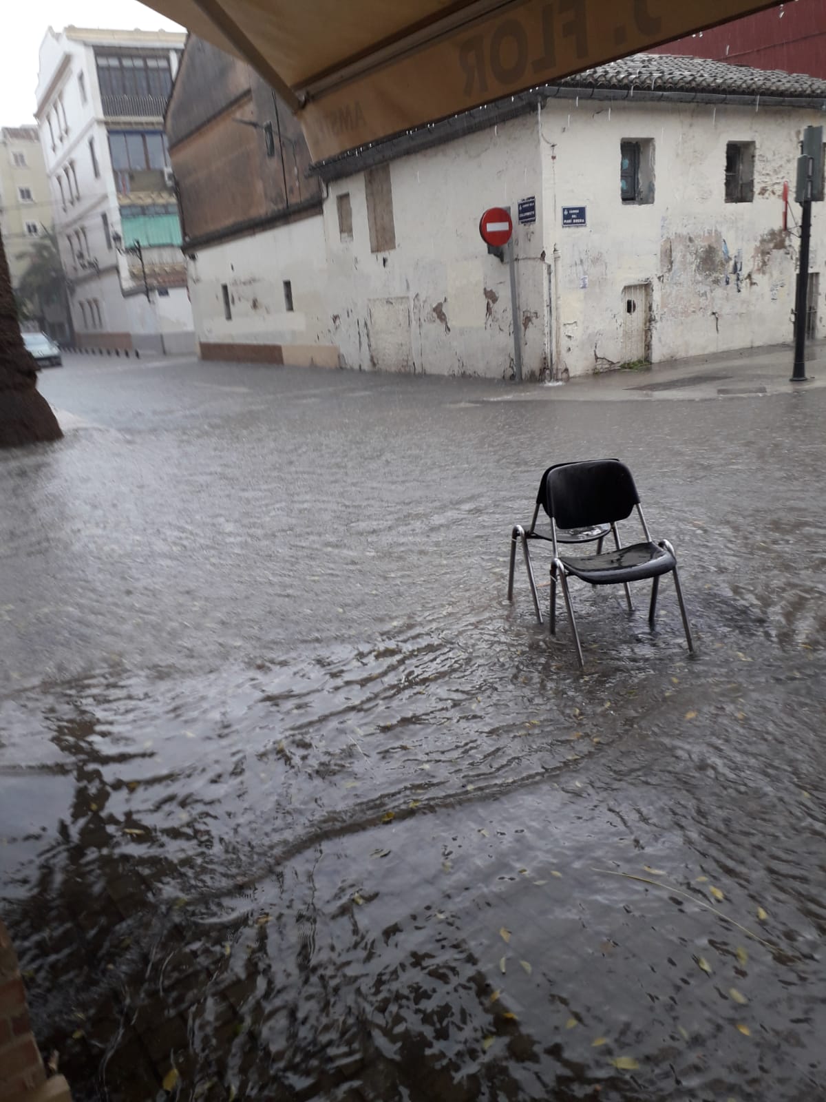 Calle Martí Grajales, en Valencia.