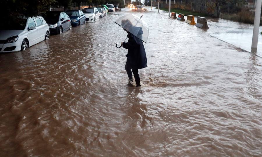 Inundaciones en Valencia.