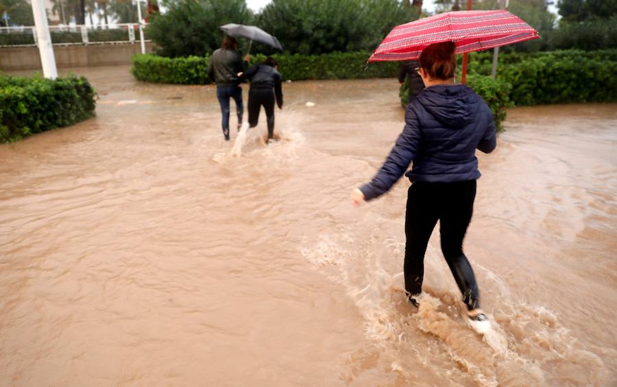 Inundaciones en Valencia.