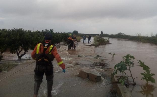 Rescate en Tavernes de la Valldigna.