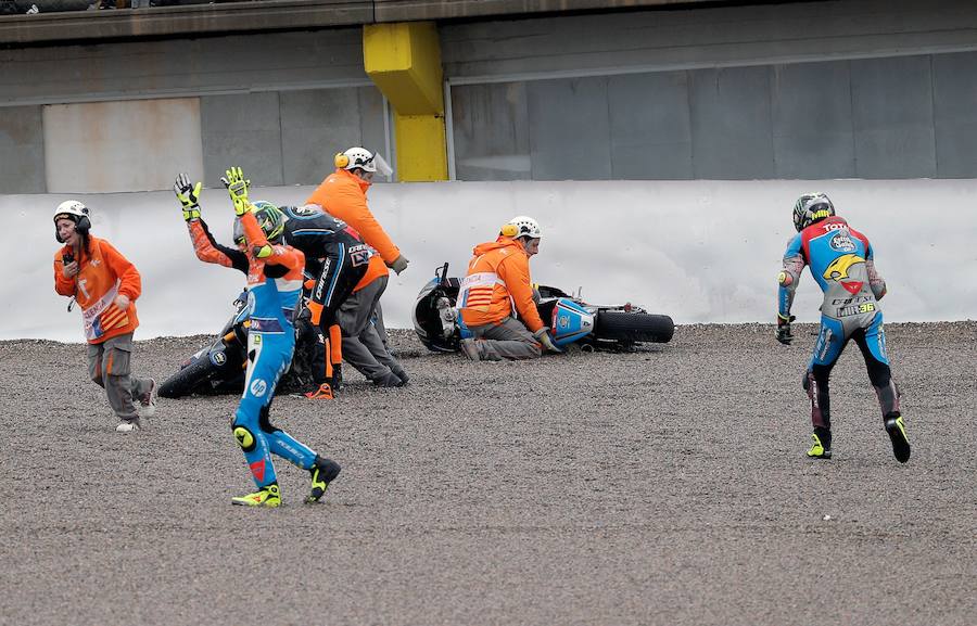 Así está siendo la última jornada del mundial de motociclismo en Cheste