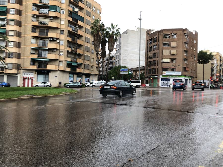 El domingo ha caído una gran tromba de agua y se ha activado la alerta naranja