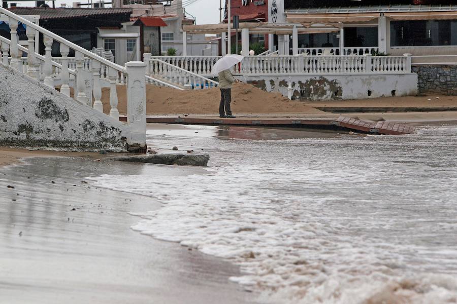 Las lluvias en Torrevieja.