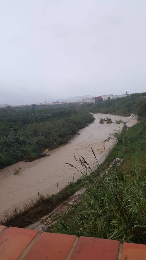 Crecida del río Serpis.