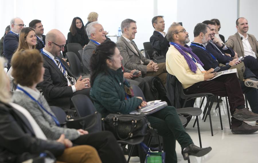 Asistentes al congreso Big Data celebrado en el edificio Veles e Vents en la Marina de Valencia