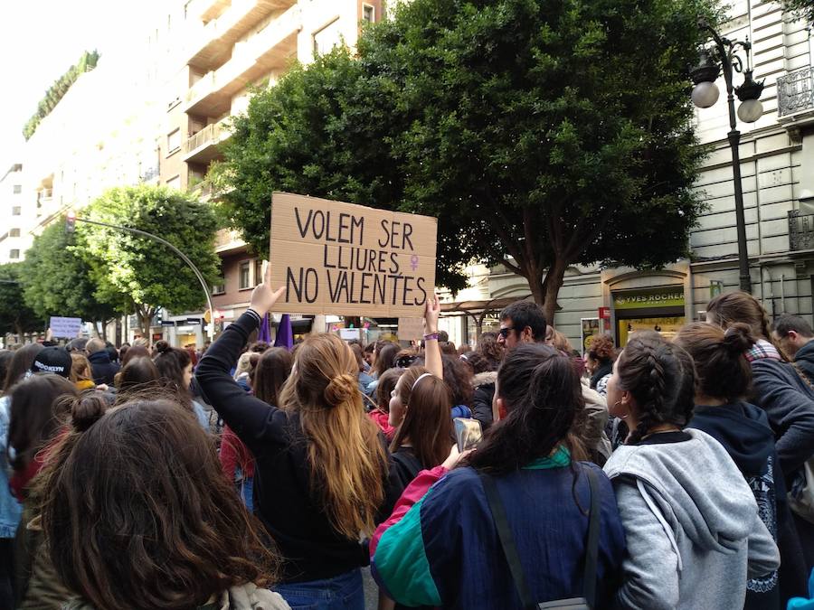 Fotos: Fotos Manifestación contra la violencia de género en Valencia