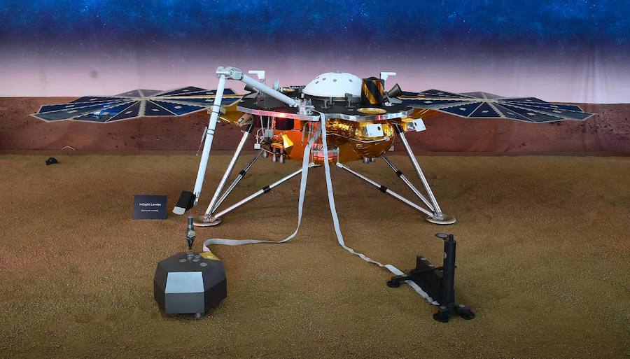 Fotos: InSight de la NASA aterriza en Marte