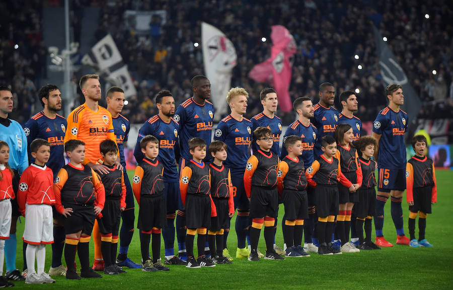 Estas son las imágenes que deja el partido de la jornada cinco de la Liga de Campeones en el Juventus Stadium