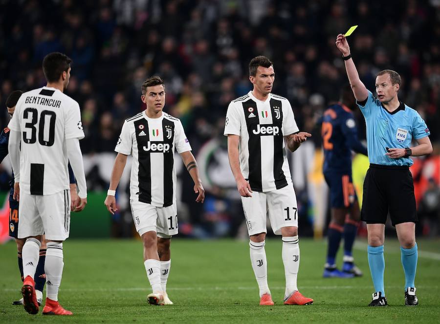 Estas son las imágenes que deja el partido de la jornada cinco de la Liga de Campeones en el Juventus Stadium