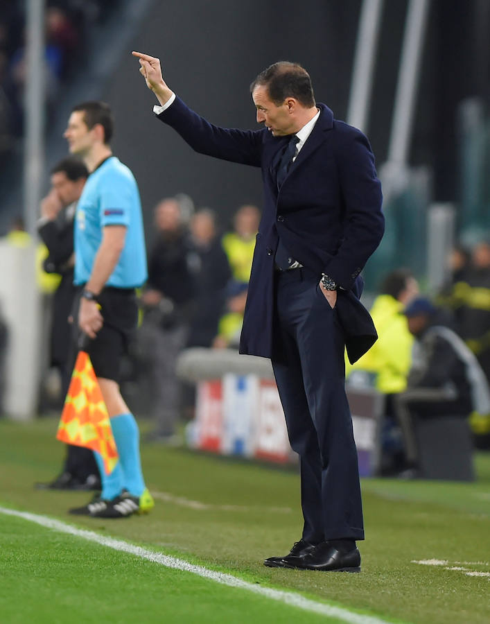 Estas son las imágenes que deja el partido de la jornada cinco de la Liga de Campeones en el Juventus Stadium