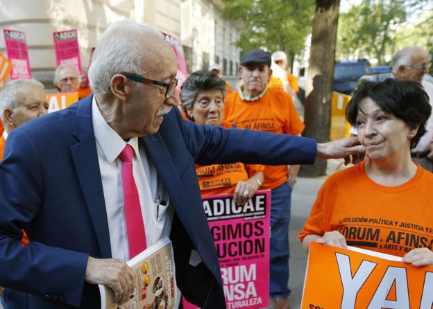 El presidente de la asociación de usuarios de banca Adicae, Manuel Pardos. 
