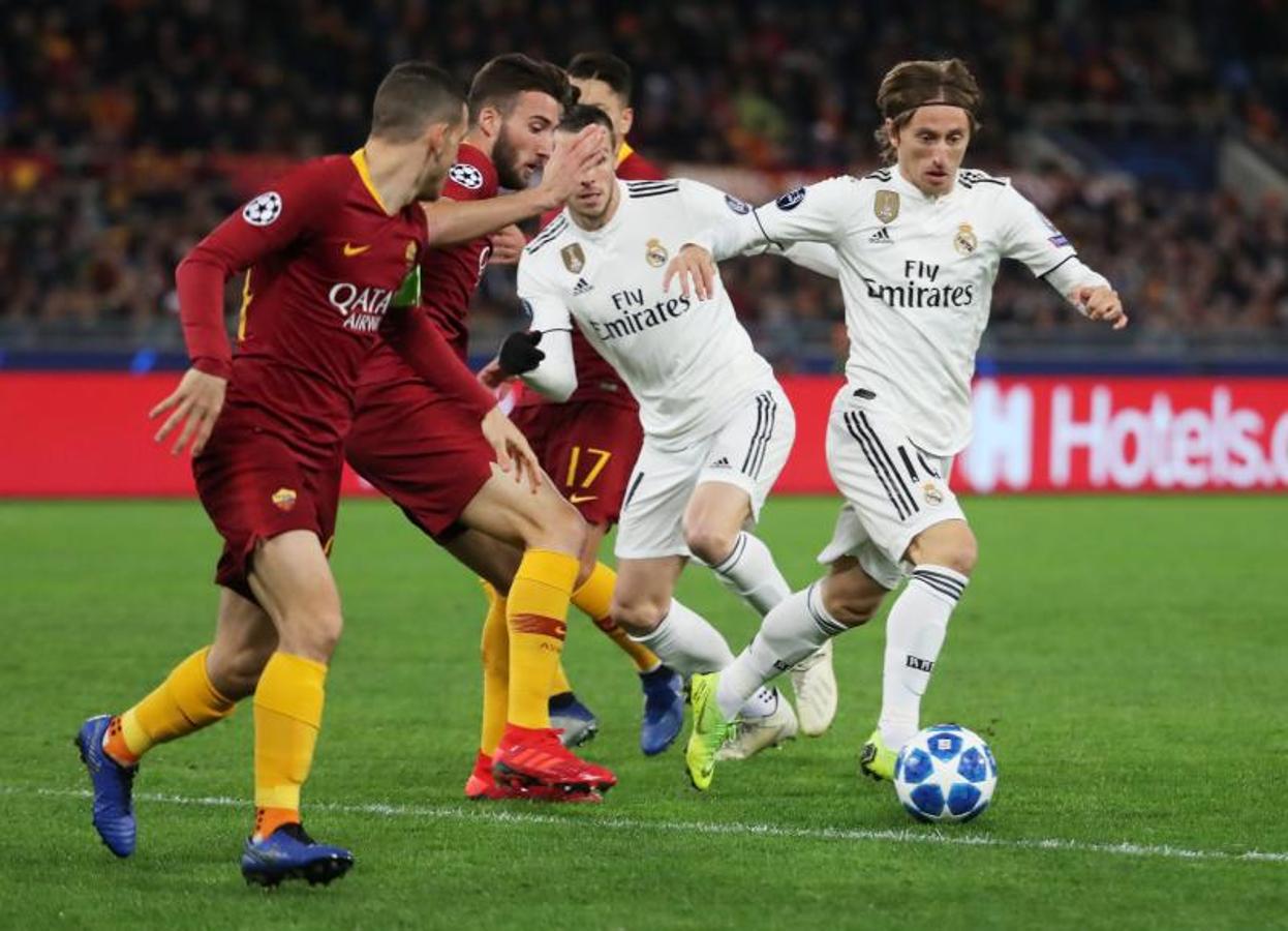 Fotos: El Roma-Real Madrid, en imágenes