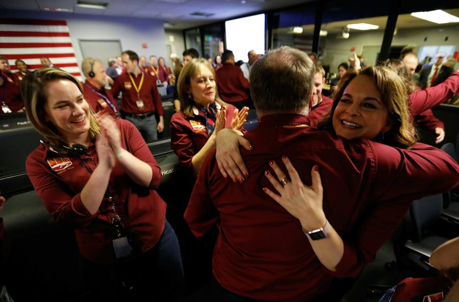 Fotos: InSight de la NASA aterriza en Marte