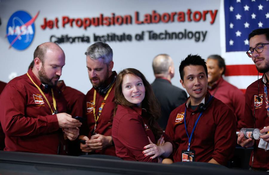 Fotos: InSight de la NASA aterriza en Marte