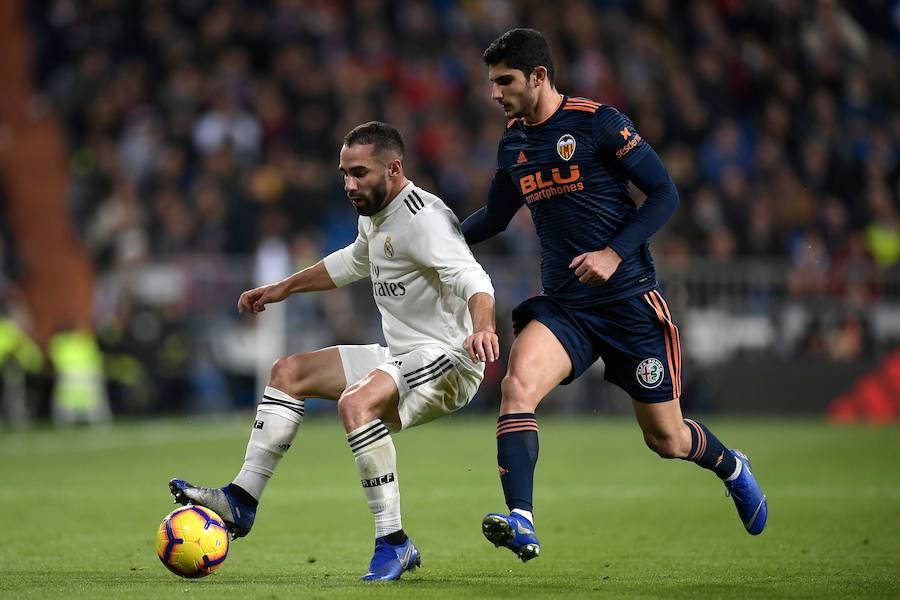 Estas son las mejores imágenes del duelo en el Bernabéu correspondiente a la jornada 14 de LaLiga