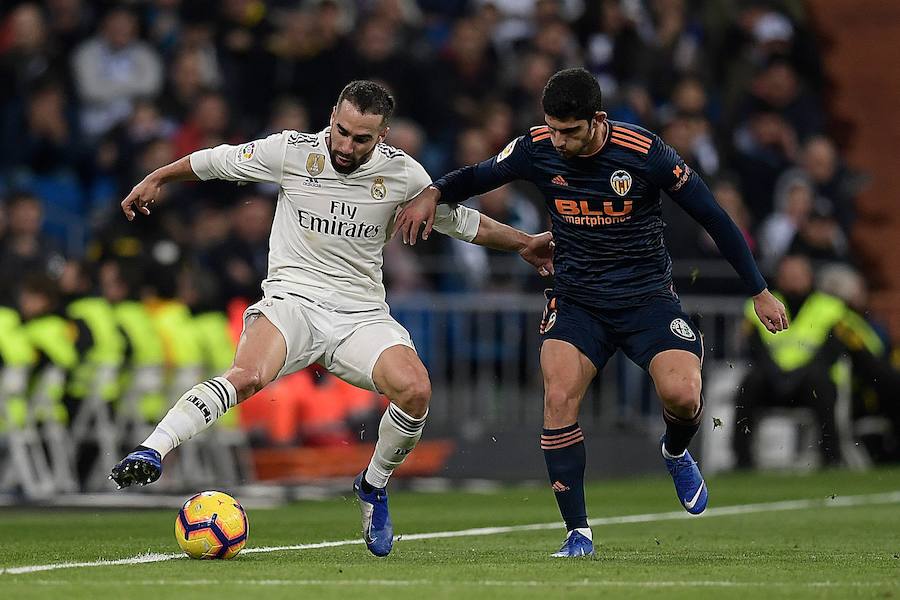 Estas son las mejores imágenes del duelo en el Bernabéu correspondiente a la jornada 14 de LaLiga