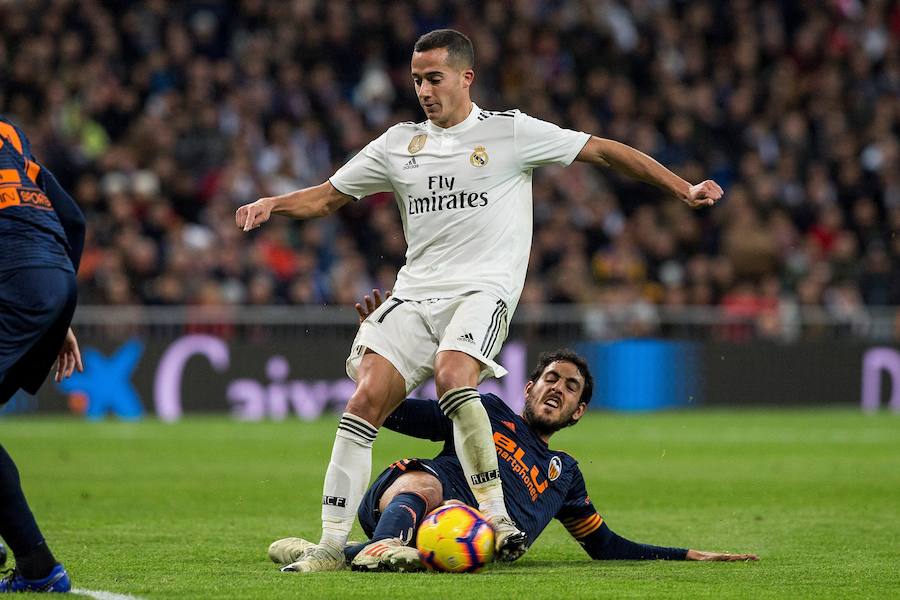 Estas son las mejores imágenes del duelo en el Bernabéu correspondiente a la jornada 14 de LaLiga