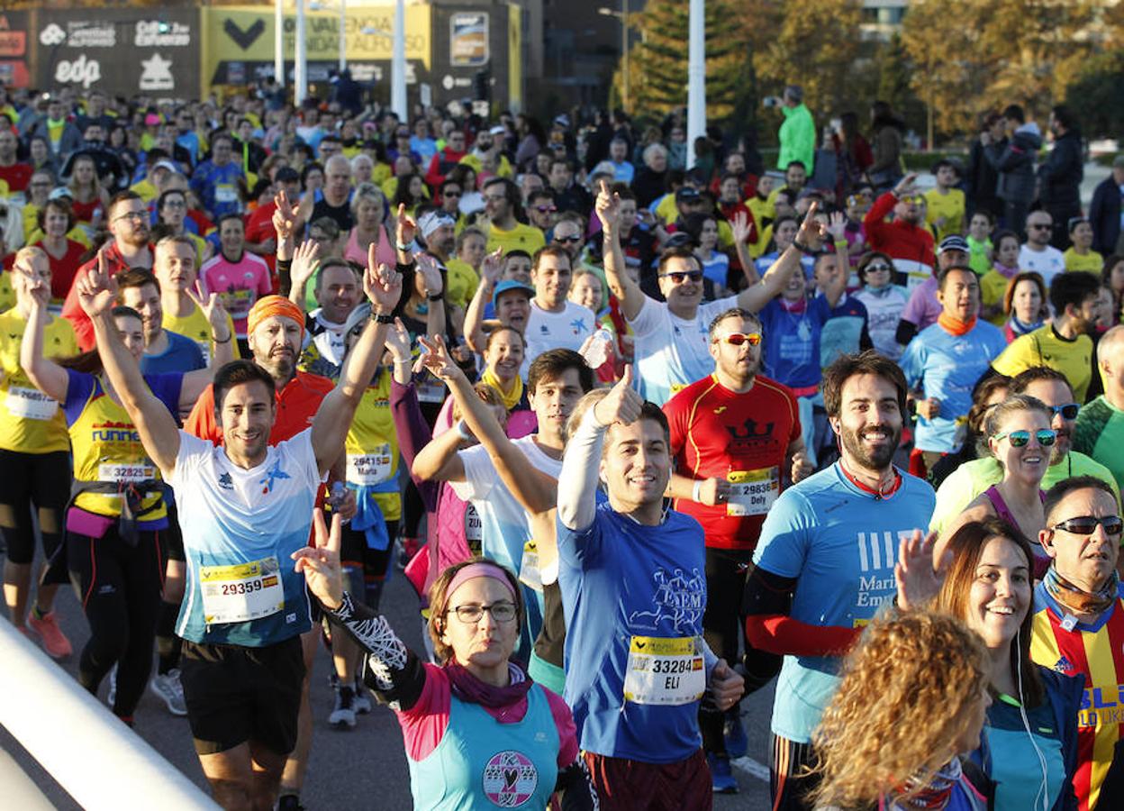 Las mejores imágenes del Maratón Valencia Trinidad Alfonso EDP