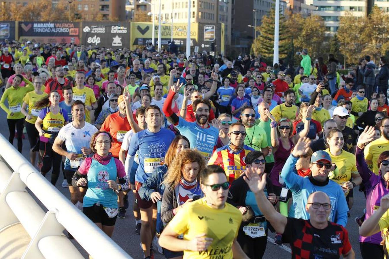 Las mejores imágenes del Maratón Valencia Trinidad Alfonso EDP