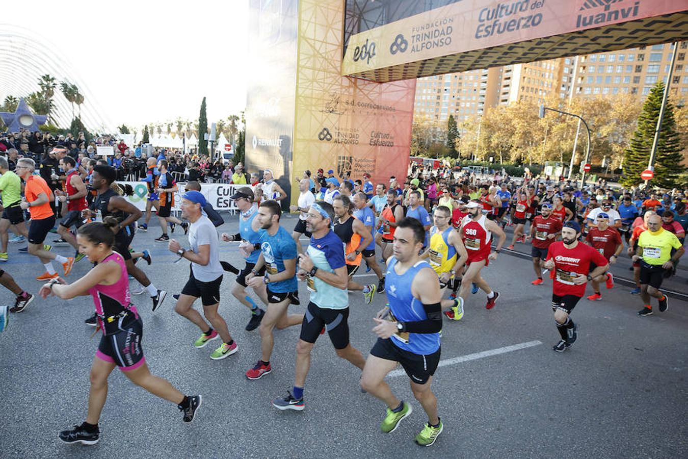 Las mejores imágenes del Maratón Valencia Trinidad Alfonso EDP