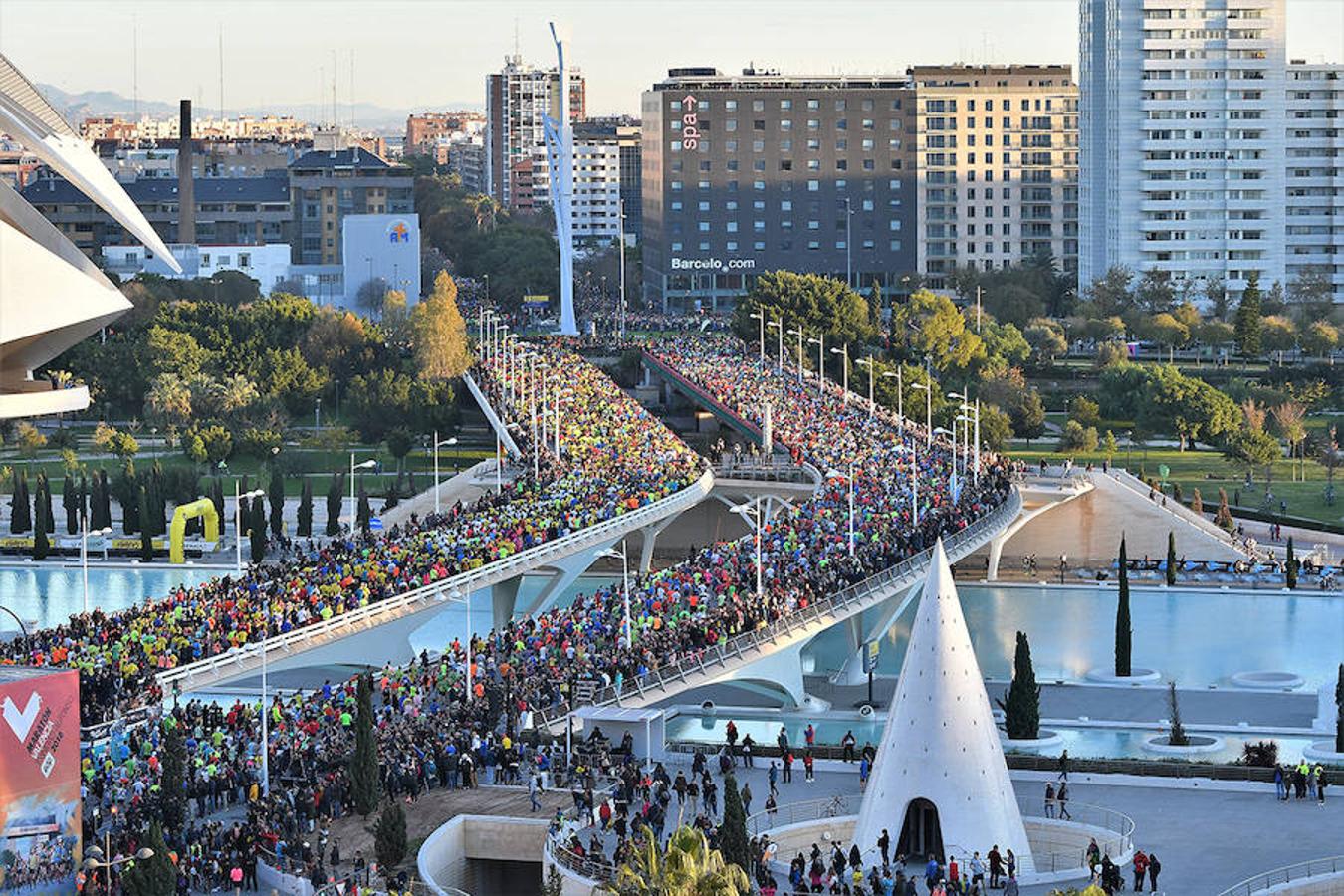 Las mejores imágenes del Maratón Valencia Trinidad Alfonso EDP