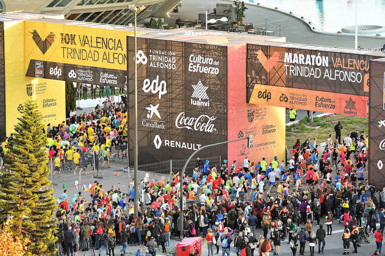 Las mejores imágenes del Maratón Valencia Trinidad Alfonso EDP