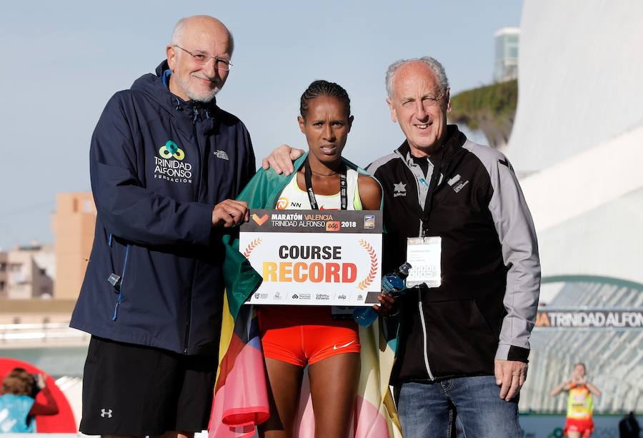 Las mejores imágenes del Maratón Valencia Trinidad Alfonso EDP