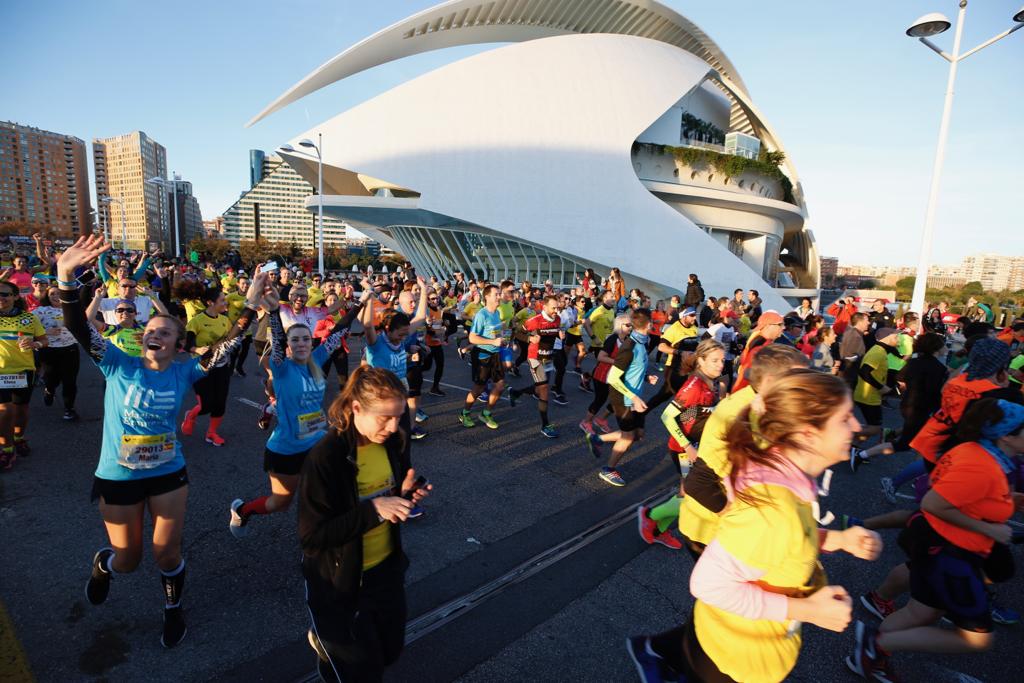 Las mejores imágenes del Maratón Valencia Trinidad Alfonso EDP