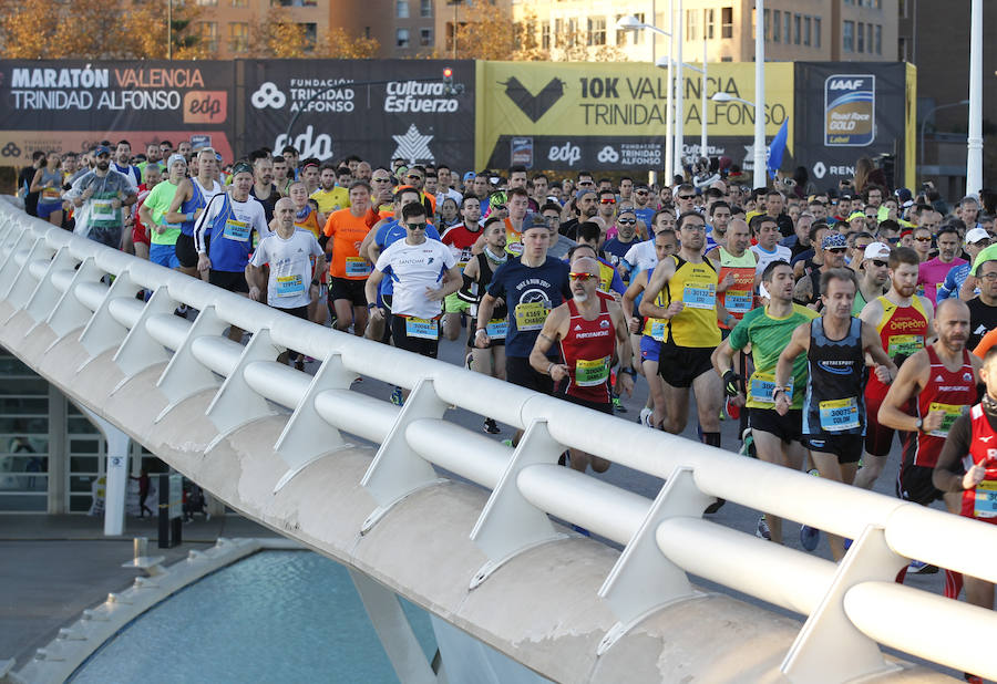 Las mejores imágenes del Maratón Valencia Trinidad Alfonso EDP