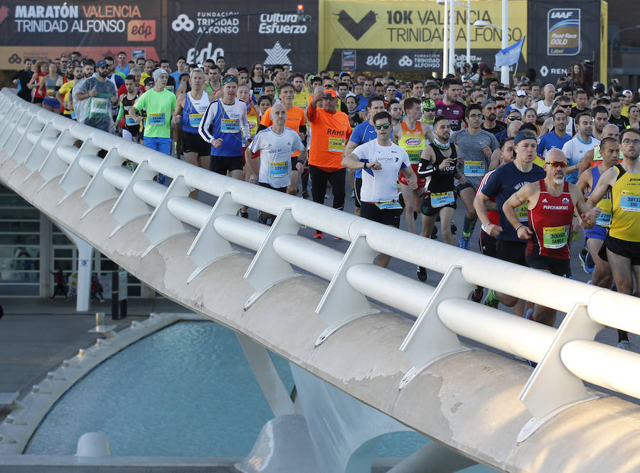 Las mejores imágenes del Maratón Valencia Trinidad Alfonso EDP