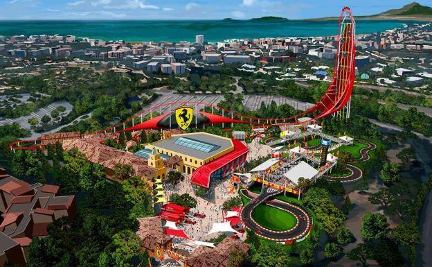 Proyecto de Ferrari Land junto Port Aventura.