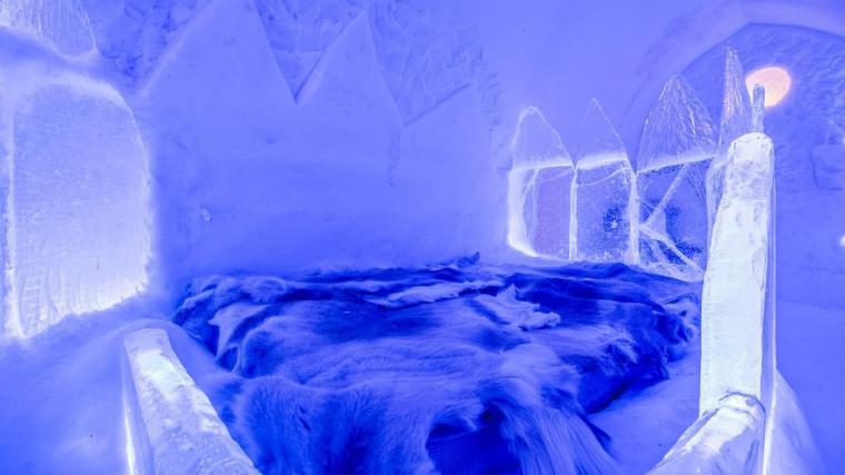 Sorrisniva Igloo Hote, Noruega.