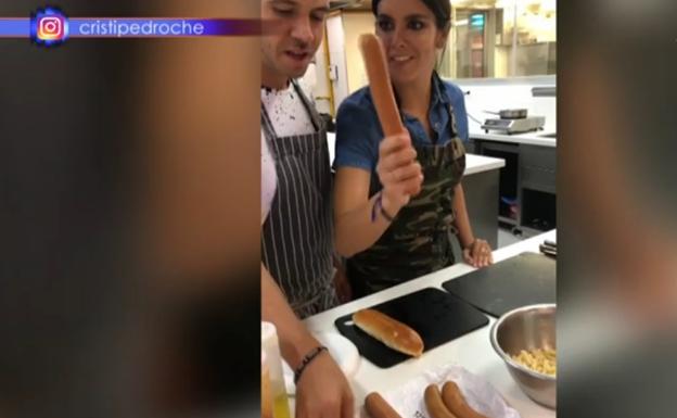 'Pedrochef', los graciosos vídeos de Cristina Pedroche cocinando junto a Dabiz Muñoz