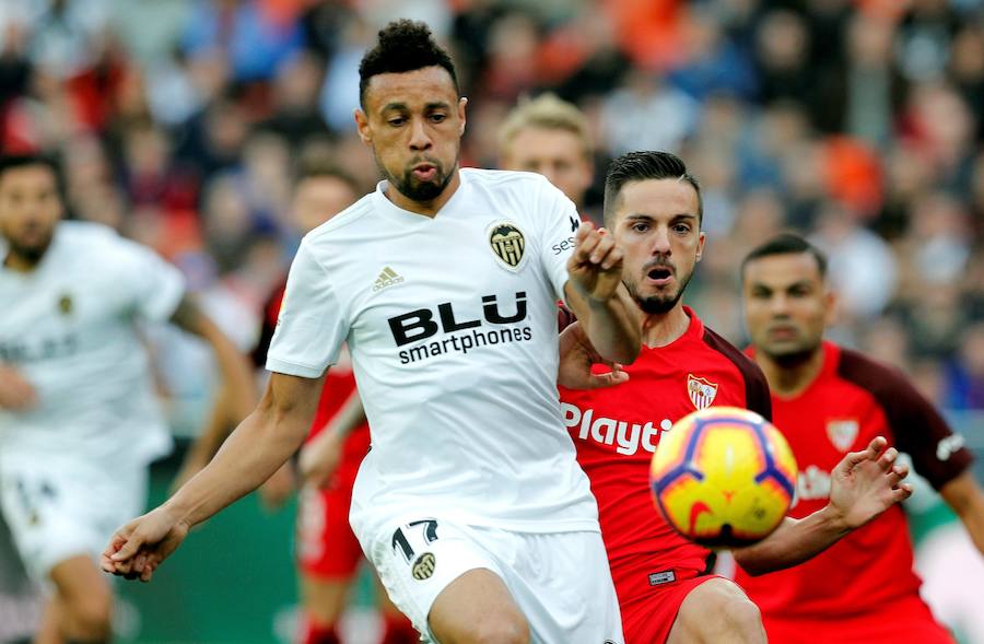 Estas son las imágenes que deja el partido de la jornada 15 de LaLiga en Mestalla