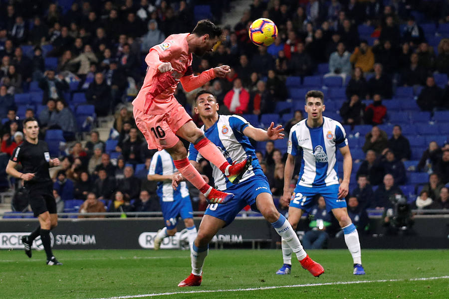 Fotos: Las mejores imágenes del Espanyol-Barcelona