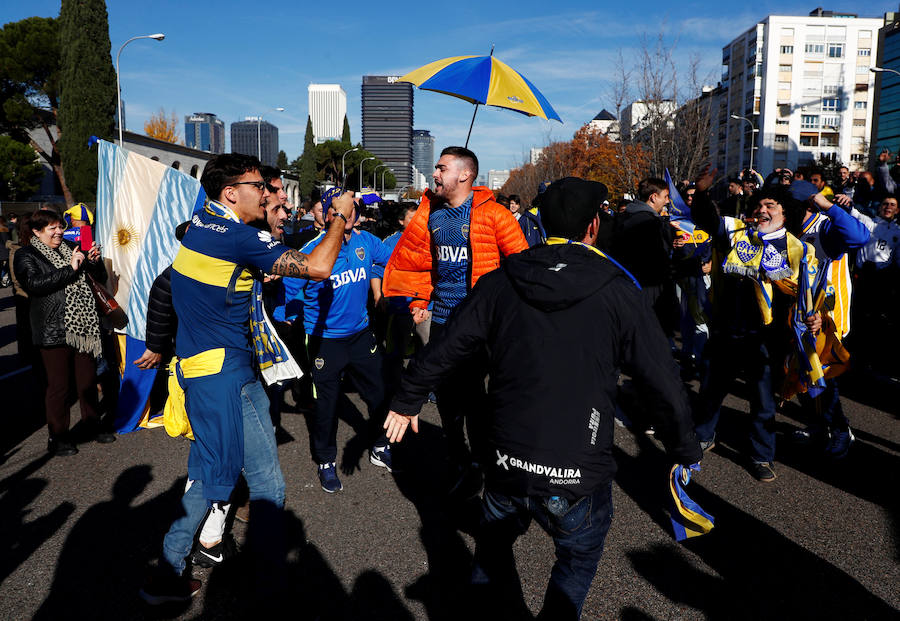 Fotos: Previa de la final de la Copa Libertadores entre River Plate y Boca Juniors en Madrid