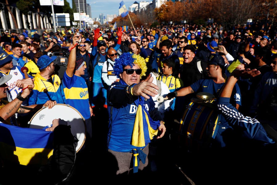 Fotos: Previa de la final de la Copa Libertadores entre River Plate y Boca Juniors en Madrid