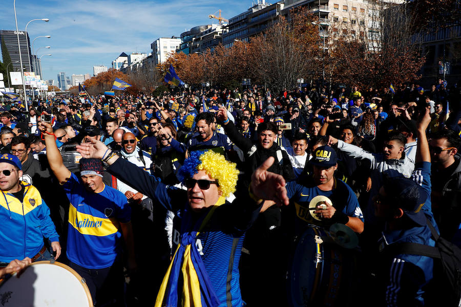 Fotos: Previa de la final de la Copa Libertadores entre River Plate y Boca Juniors en Madrid