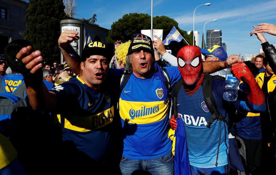 Fotos: Previa de la final de la Copa Libertadores entre River Plate y Boca Juniors en Madrid