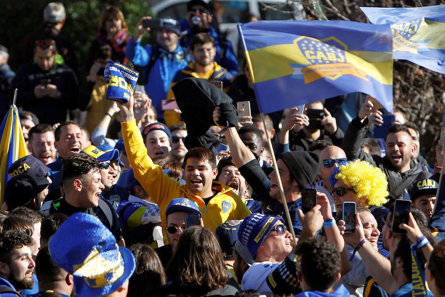 Fotos: Previa de la final de la Copa Libertadores entre River Plate y Boca Juniors en Madrid