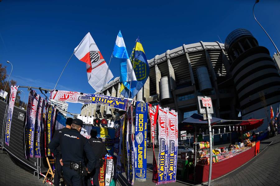 Fotos: Previa de la final de la Copa Libertadores entre River Plate y Boca Juniors en Madrid