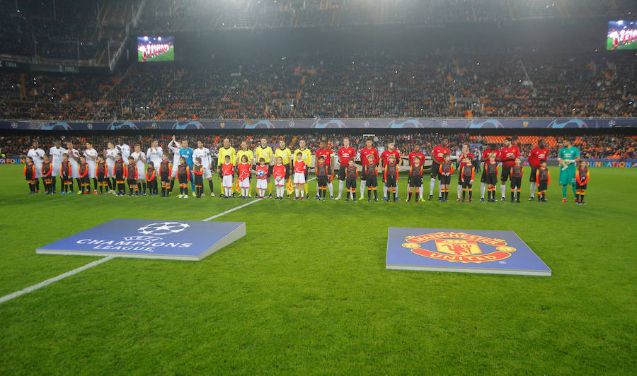 Estas son las imágenes que deja el partido de la jornada 6 de Champions League entre los de Marcelino y los de Mourinho