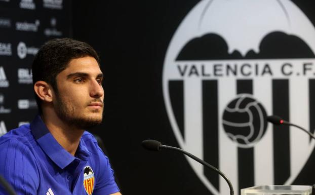 Guedes durante su presentación.